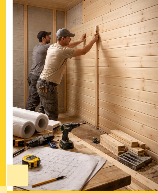 Обшивка бани вагонкой в Воронеже от 1289 р., ЭриданВрн