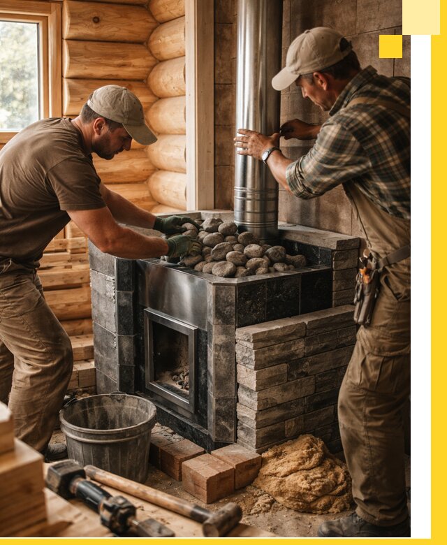 Строительство и отделка русских бань под ключ в Воронеже