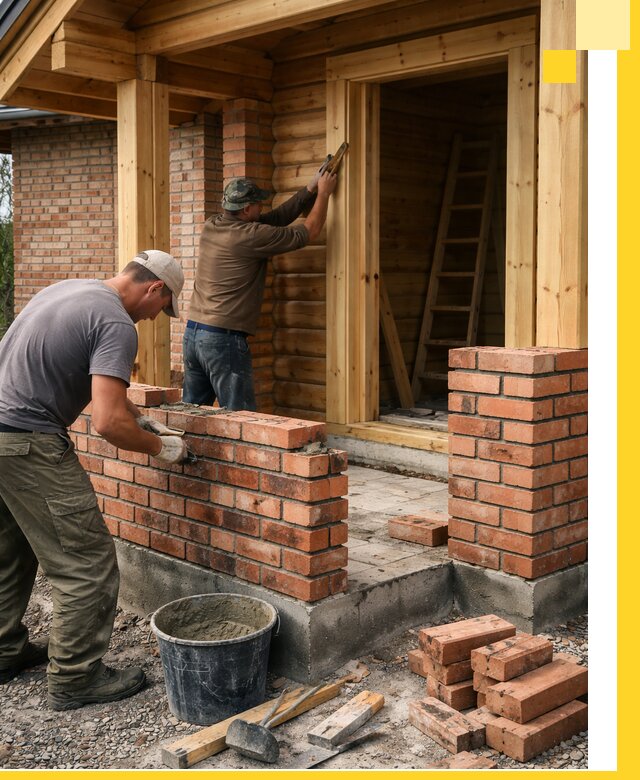 Строительство кирпичных бань под ключ в Воронеже с гарантией качества