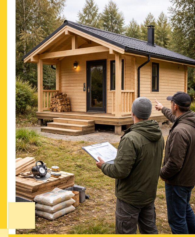 Каркасные бани под ключ в Воронеже от 322230 р. | ЭриданВрн