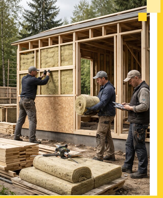 Проектирование и строительство каркасных бань в Воронеже под ключ