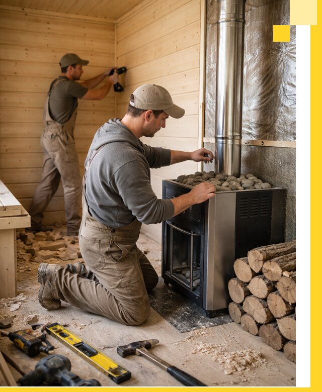 Строительство деревянных бань под ключ в Воронеже проекты и монтаж