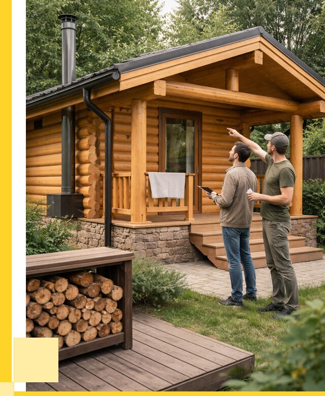 Бани для дачи под ключ в Воронеже от 268525 р. | ЭриданВрн