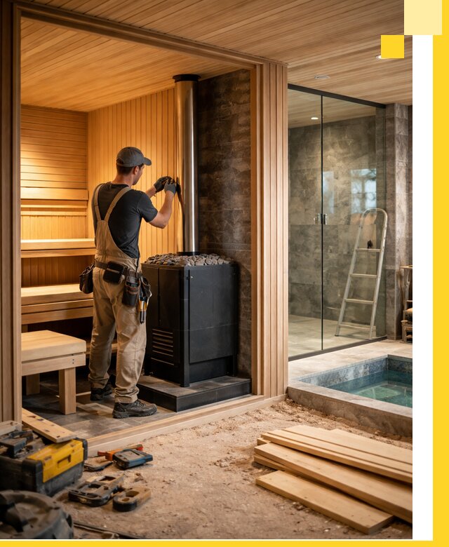 Полное строительство банных комплексов под ключ в Воронеже