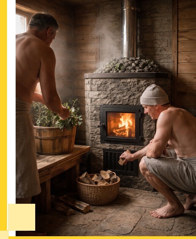 Банные печи под ключ в Воронеже от 48335 р. | ЭриданВрн кирпичная