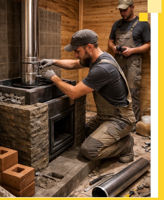 Изготовление и установка банных печей под ключ в Воронеже