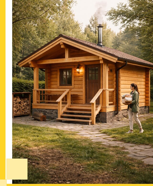 Купить баню под ключ в Воронеже от 698165 р. | ЭриданВрн