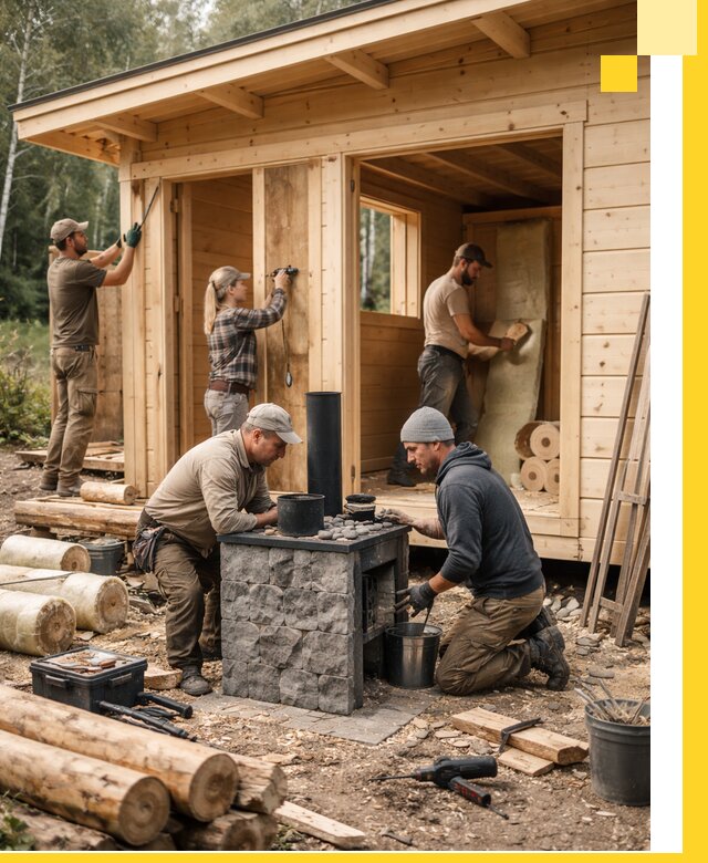 Купить баню под ключ в Воронеже строительство монтаж отделка