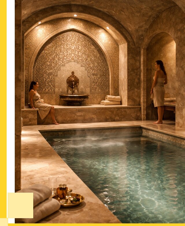 Хамам с бассейном под ключ в Воронеже от 912985 р. | ЭриданВрн