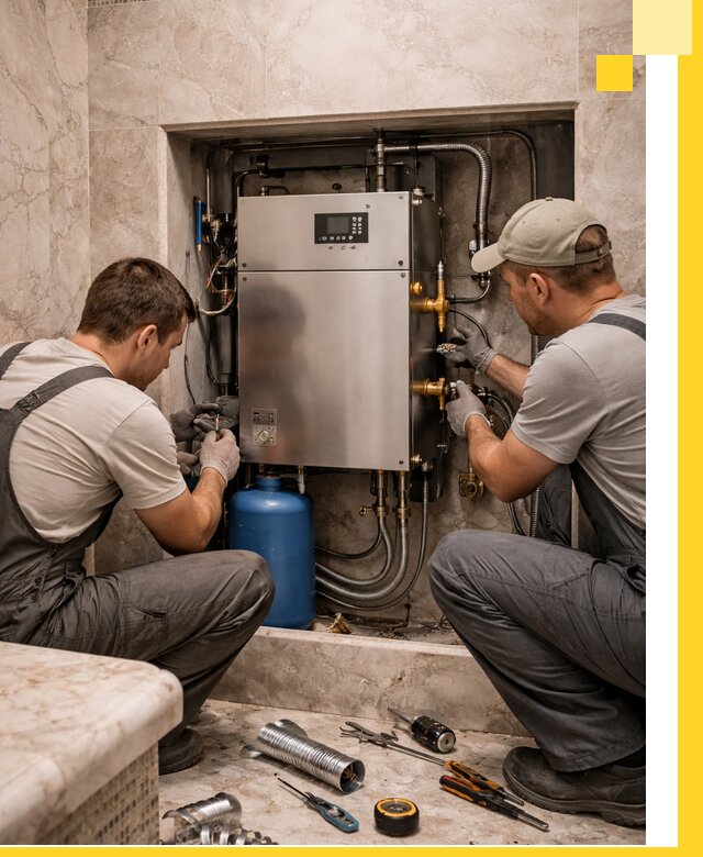 Продажа и установка парогенераторов для хамама в Воронеже