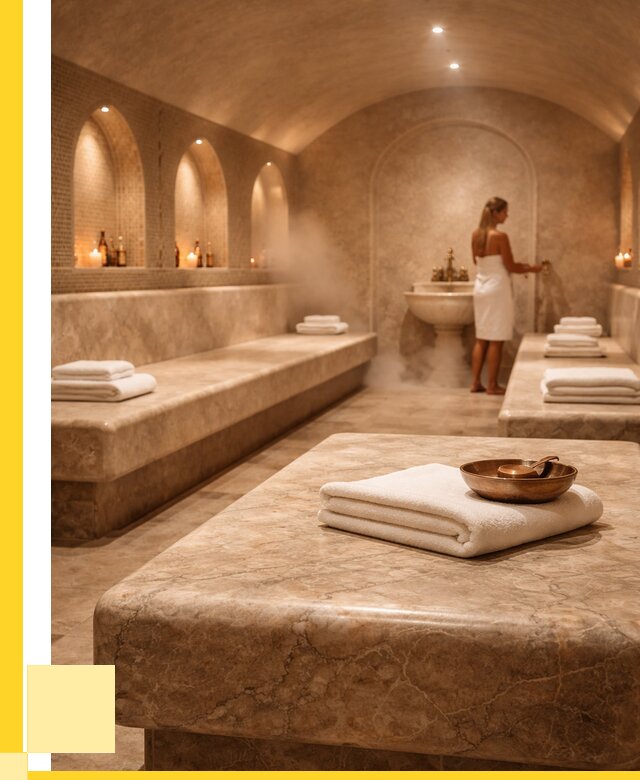 Лежаки для хамама в Воронеже под ключ от 37594 р. | ЭриданВрн